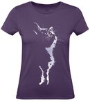 Cat Silhouette, Tierisch, T-Shirt