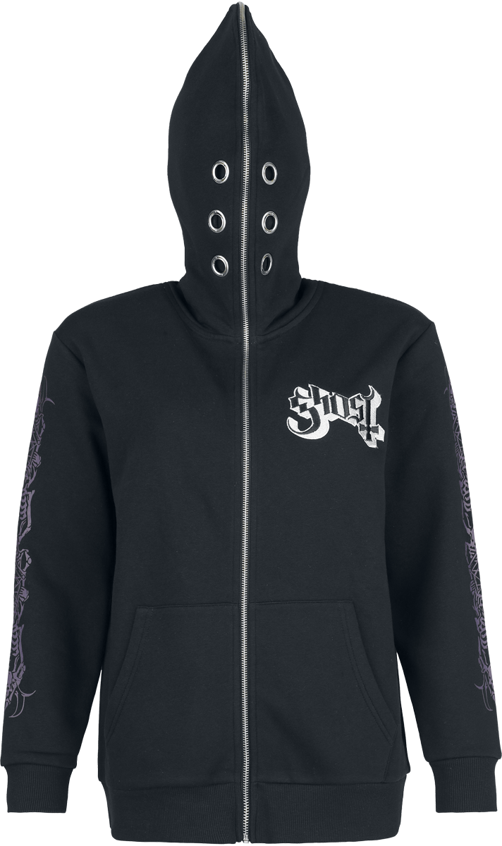 Thumbnail - Ghost EMP Signature Collection Kapuzenjacke schwarz in S