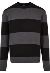Heavy Oversized Striped Sweatshirt, Urban Classics, Strickpullover