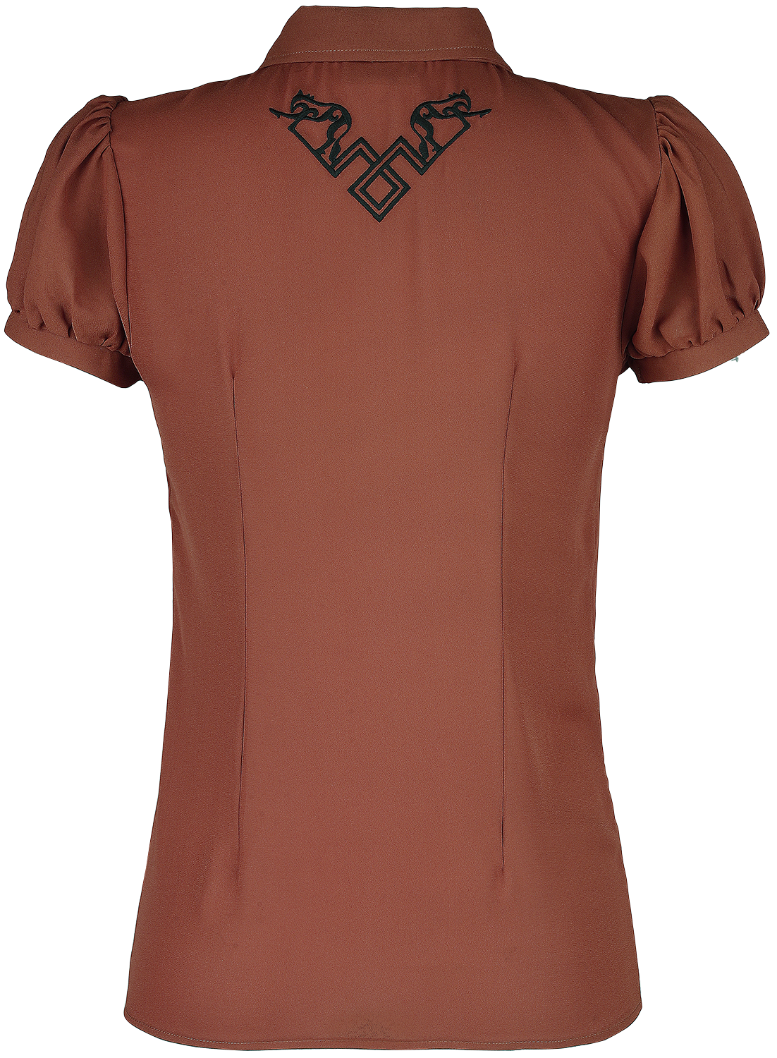 Phantastische Tierwesen Bluse - Phantastische Tierwesen 3 - Lally - S bis XXL - für Damen - Größe S - rost  - EMP exklusives Merchandise!