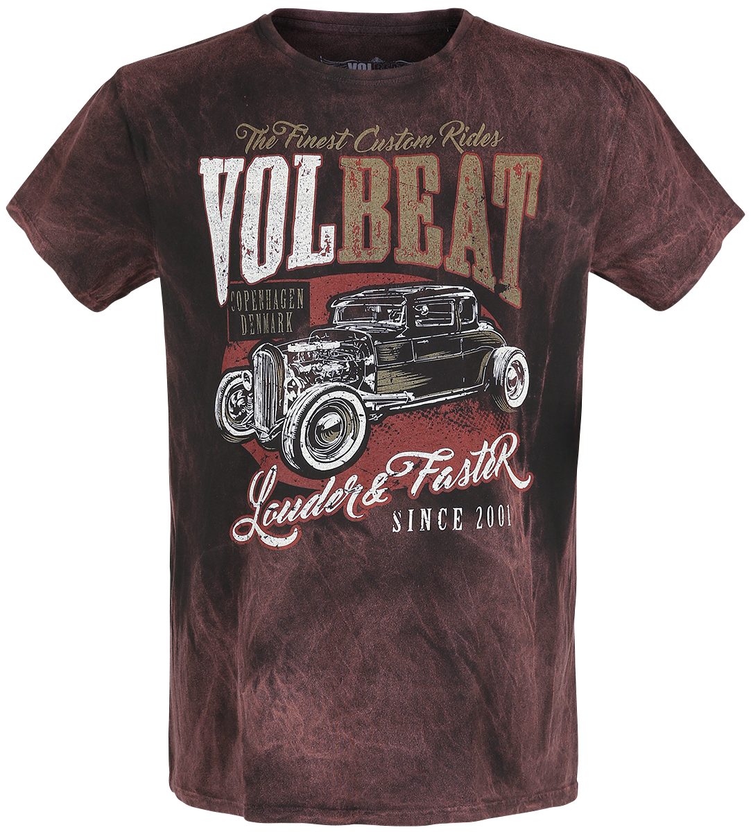 Volbeat - Louder And Faster - T-Shirt - rost - EMP Exklusiv!