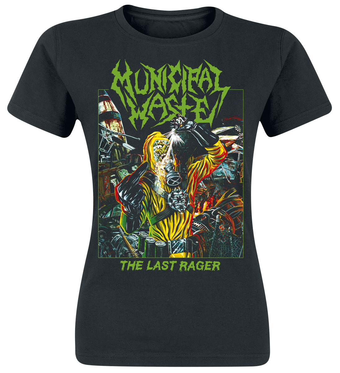 Municipal Waste - The Last Rager - Girls shirt - black image