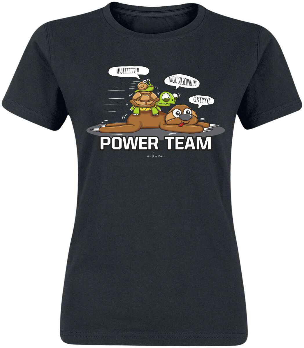 Tierisch Power Team T-Shirt schwarz Tierisch Power Team T-Shirt schwarz