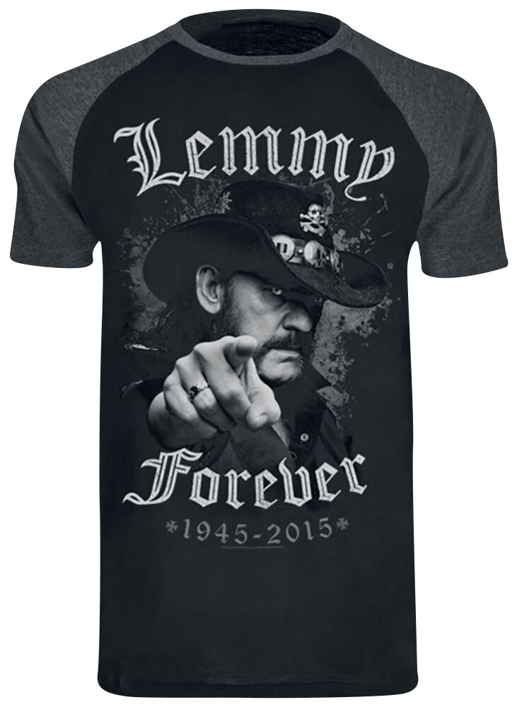 Lemmy Forever T-Shirt black grey