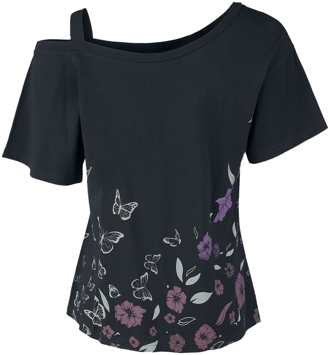 Bouquet Asymmetric Shirt main image 1