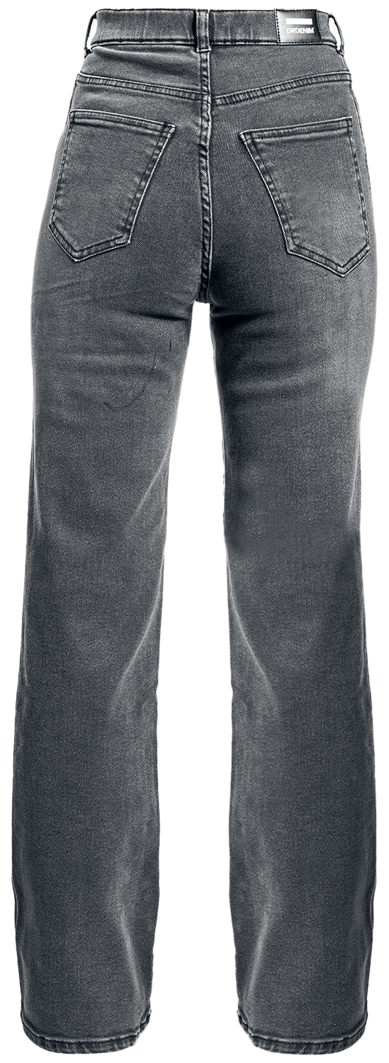 Dr. Denim Moxy Straight Jeans dunkelgrau