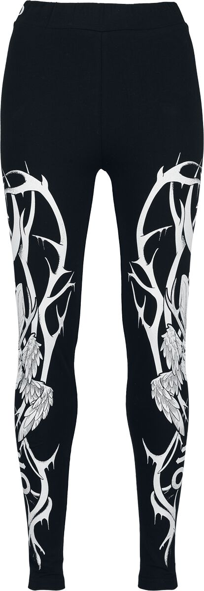 4068143318358 - Occult Horror Leggings multicolor in S