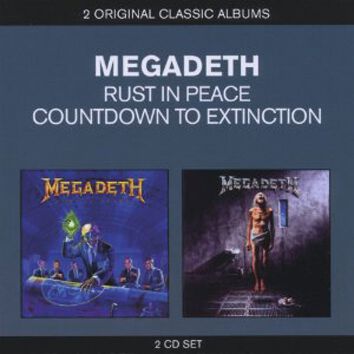 Levně Megadeth 2in1 (Rust in Peace/Countdown To Extinction) 2-CD standard