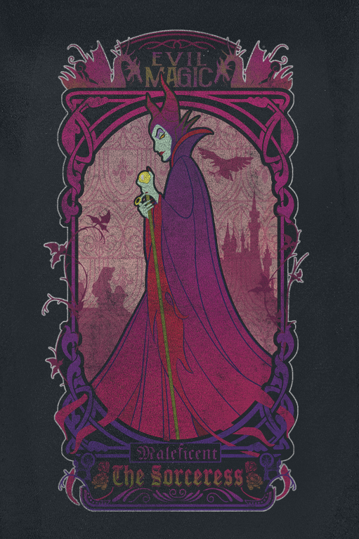 Maleficent The Sorceress T-Shirt schwarz