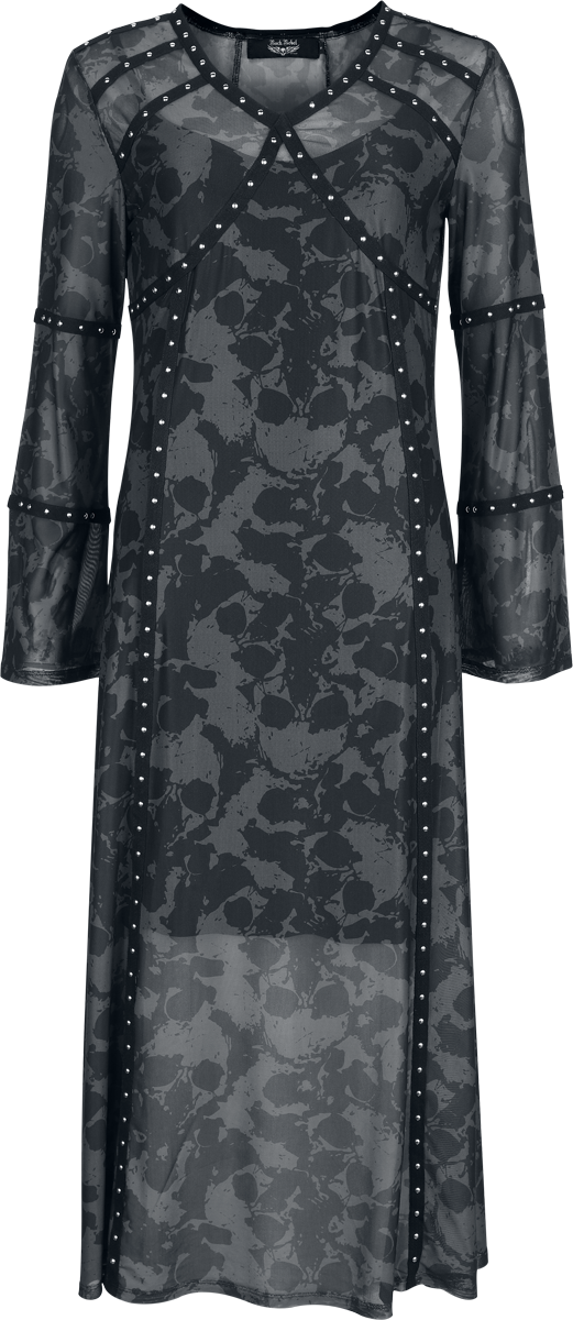 Rock Rebel by EMP  Maxi Dress - 2-in-1 Dress - for Women - black