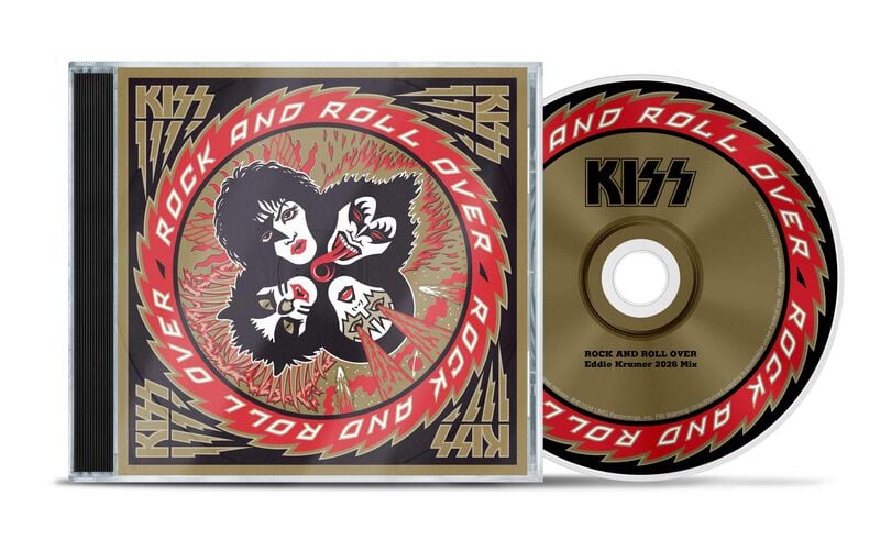 Rock & Roll over - Eddie Kramer 2026 Mix von Kiss - CD (Jewelcase, Re-Release)