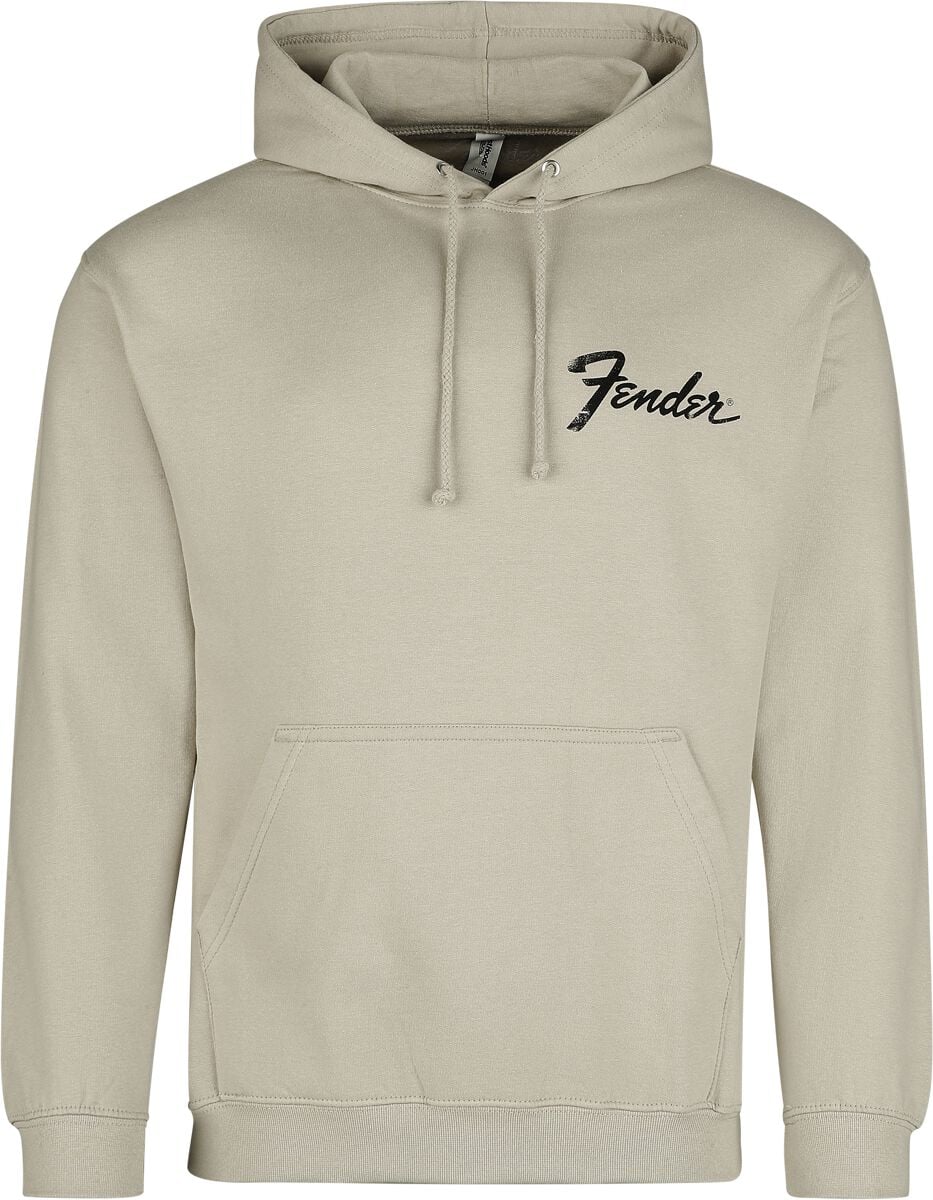 Felpa con cappuccio  di Fender - Amplifier - S a 3XL - Uomo - beige