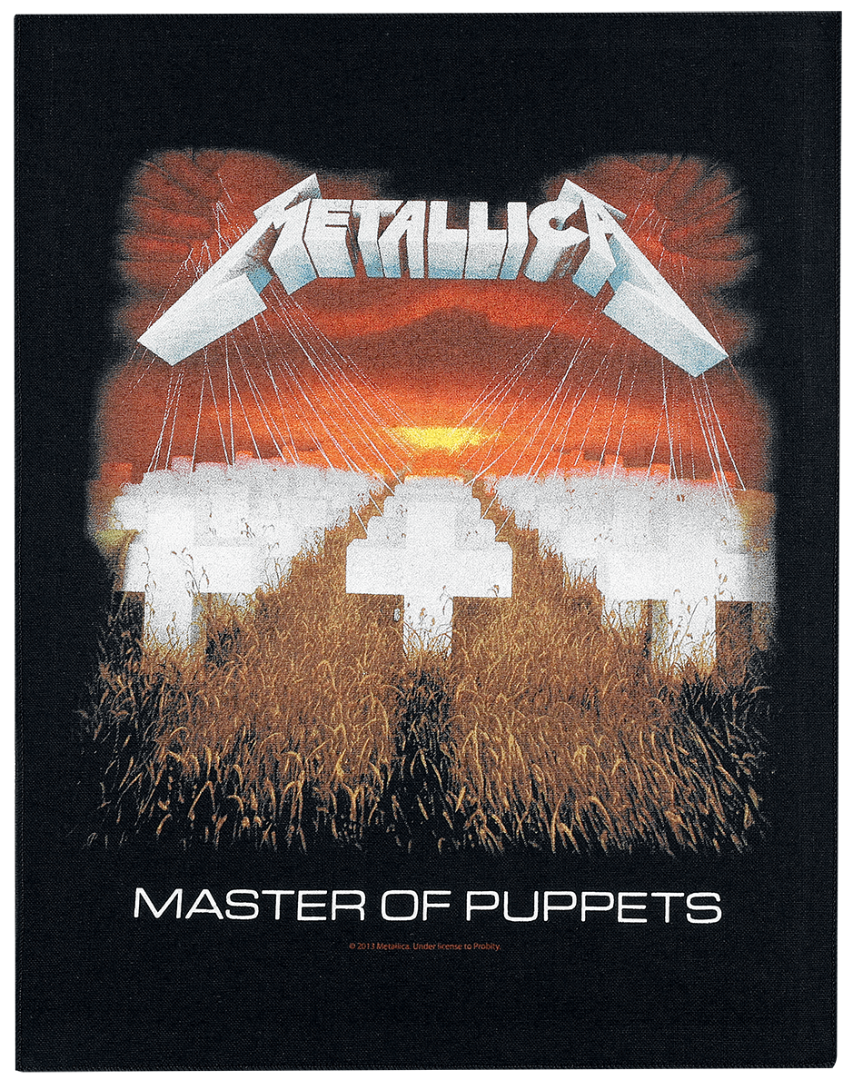 Metallica - Master Of Puppets - Patch - multicolor