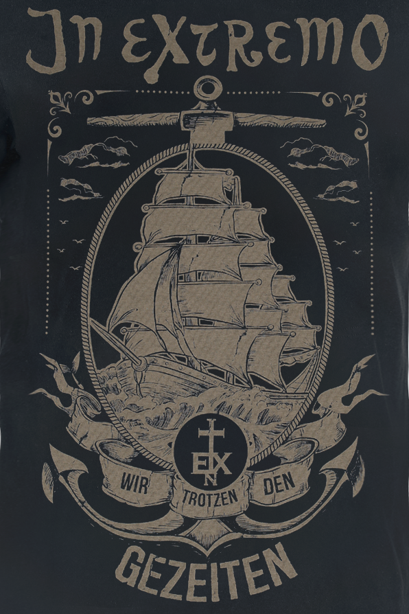 4068143387705 - Gezeiten T-Shirt schwarz in M 4068143387705 - Gezeiten T-Shirt schwarz in M