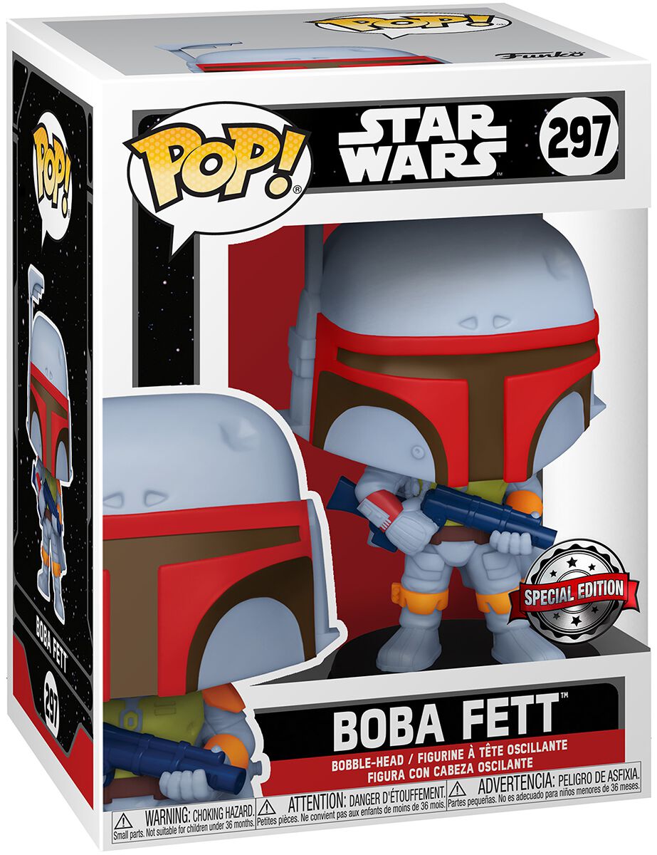 Star Wars Boba Fett Vinyl Figure 297 Funko Pop! multicolor