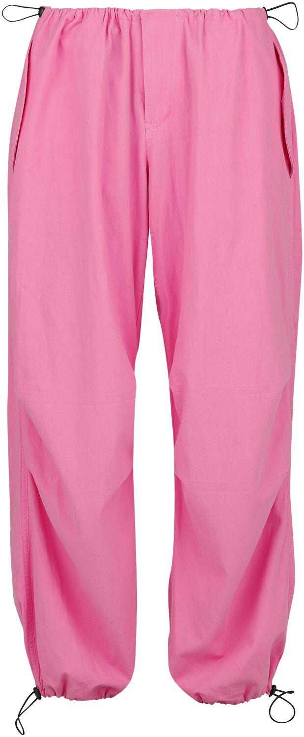 Banned Alternative Stoffhose Nyx Wide Leg Trousers XS bis XXL für Damen Größe M pink  - Onlineshop EMP