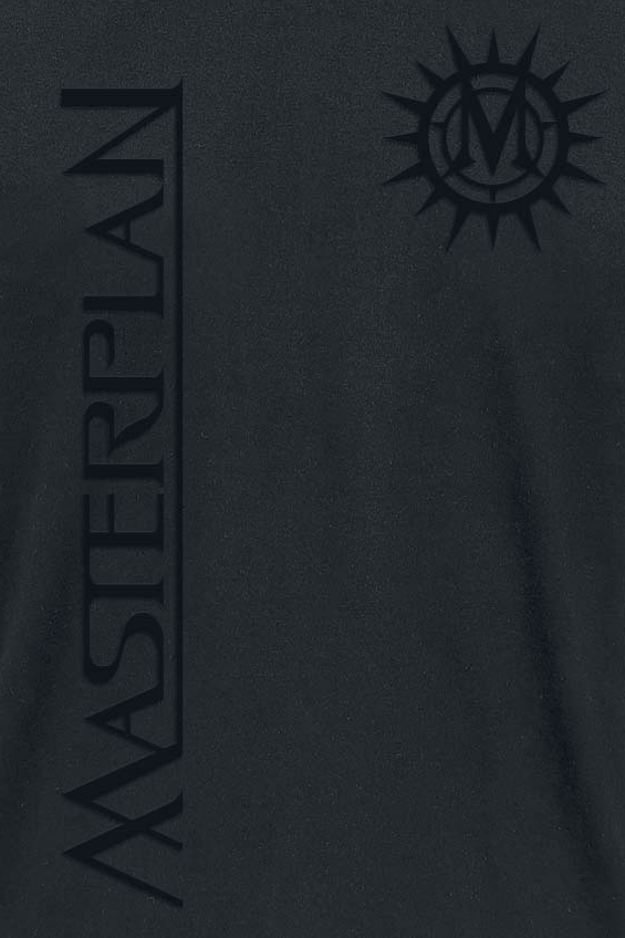 Masterplan Logo T-Shirt schwarz