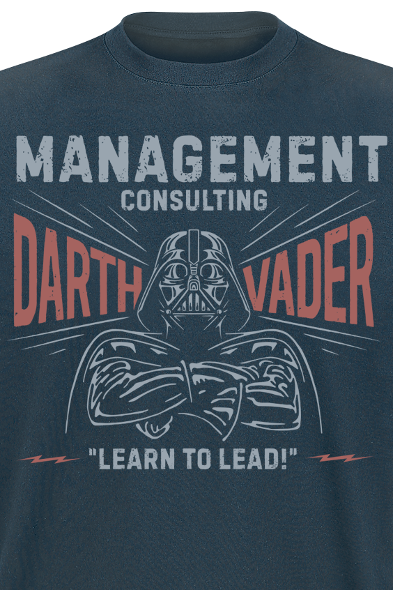 3664794798139 - Darth Vader - Management Consulting T-Shirt navy in L