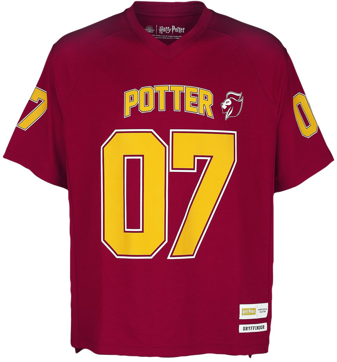 Harry Potter Potter 07 - Gryffindor Jersey red