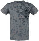 Allover Print, Rock Rebel by EMP, T-Shirt