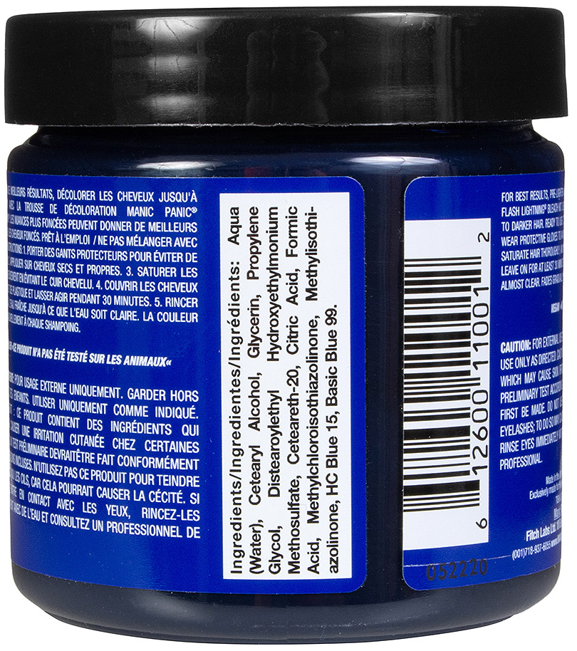 Manic Panic After Midnight Blue - Classic Haar-Farben blau