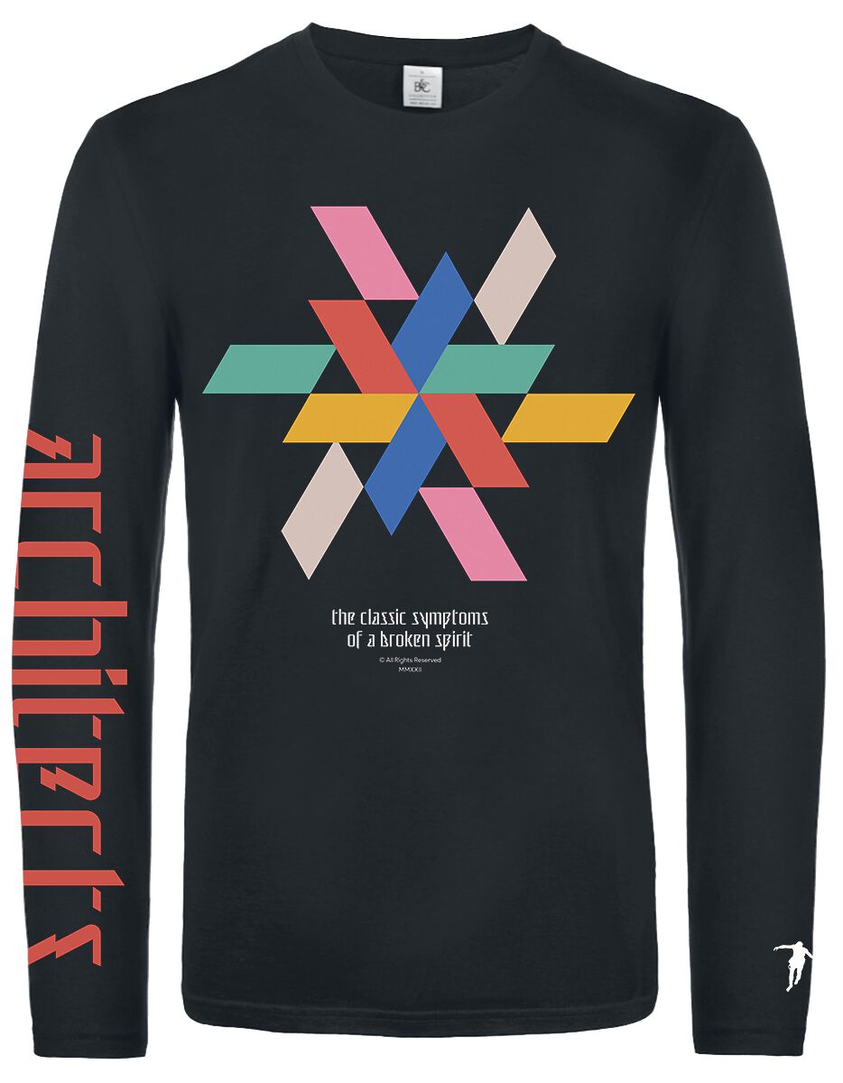 Architects Coloured Logo Langarmshirt schwarz Architects Coloured Logo Langarmshirt schwarz