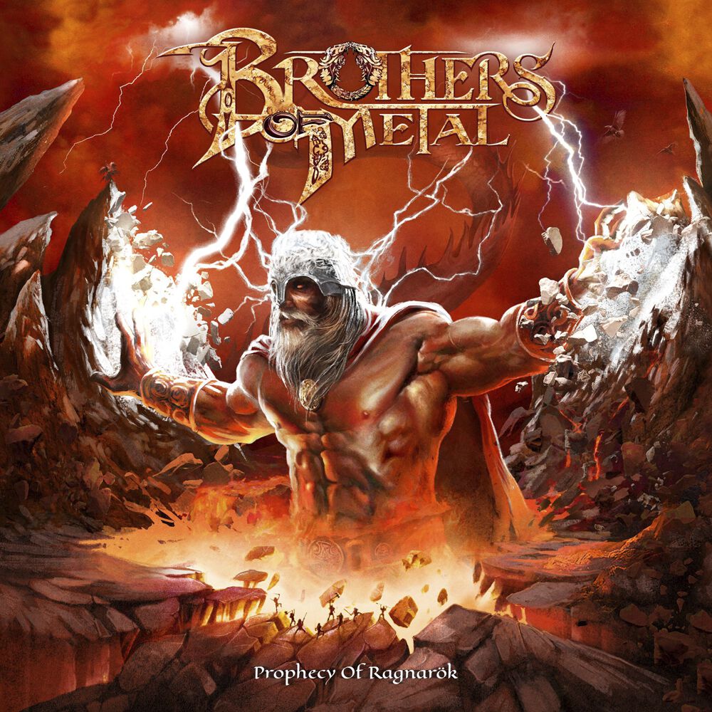 Levně Brothers Of Metal Prophecy of Ragnarök CD standard