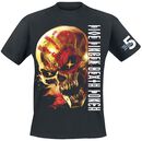 Justice For None Skull, Five Finger Death Punch, T-Shirt