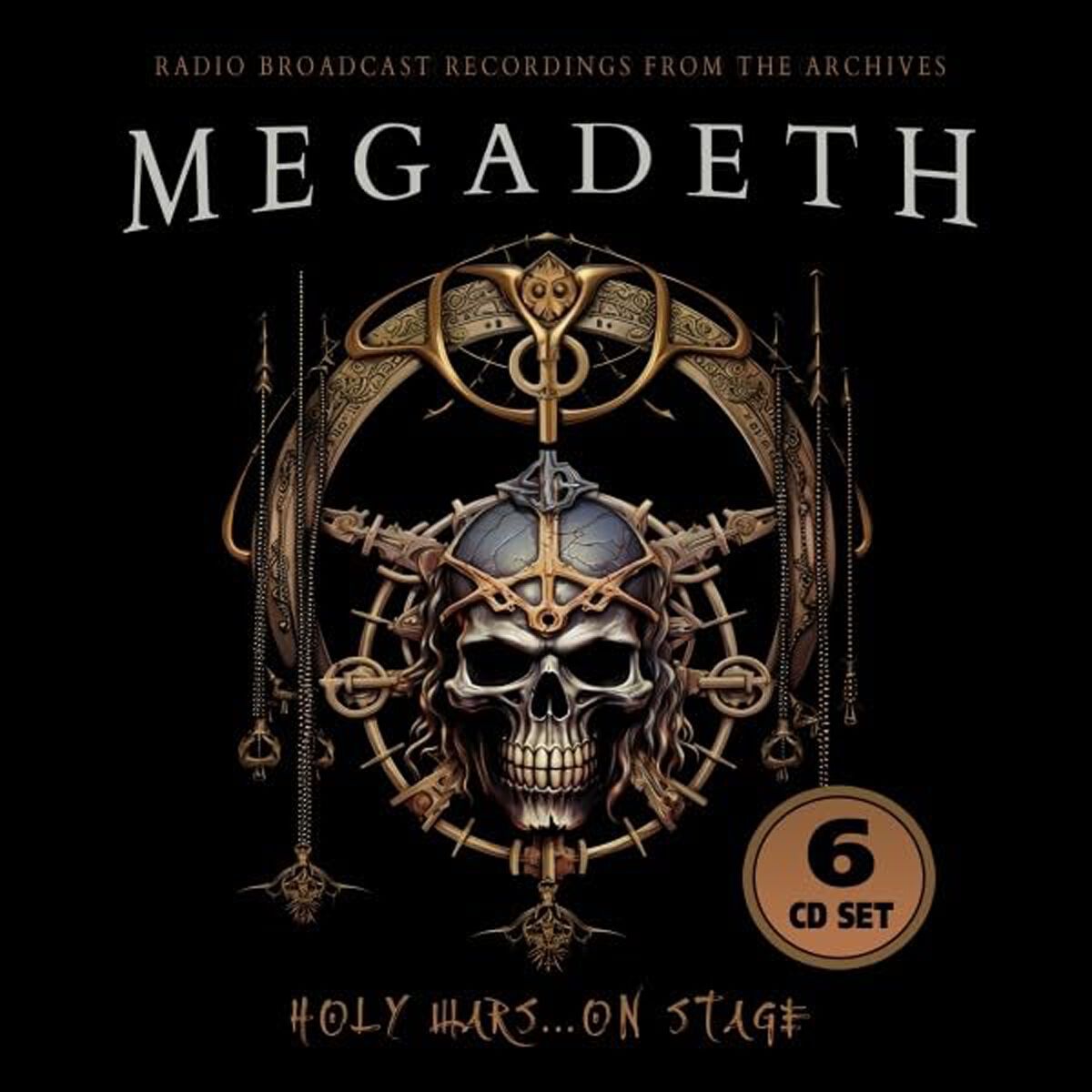 Megadeth Holy Wars... On Stage / Radio Broadcast CD multicolor