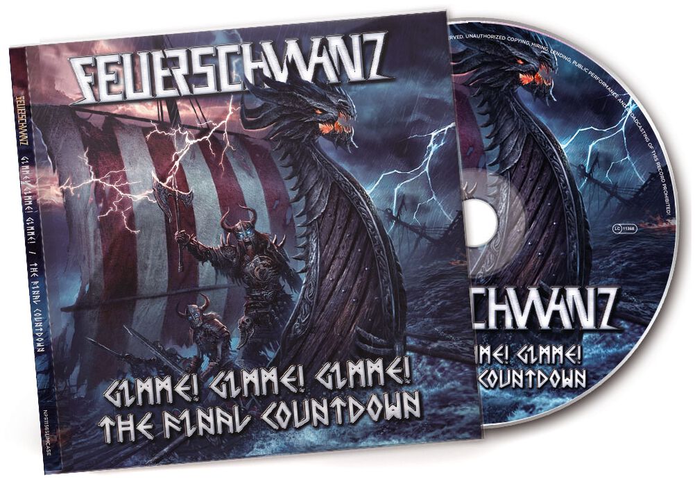 Feuerschwanz Gimme gimme / The final countdown CD multicolor