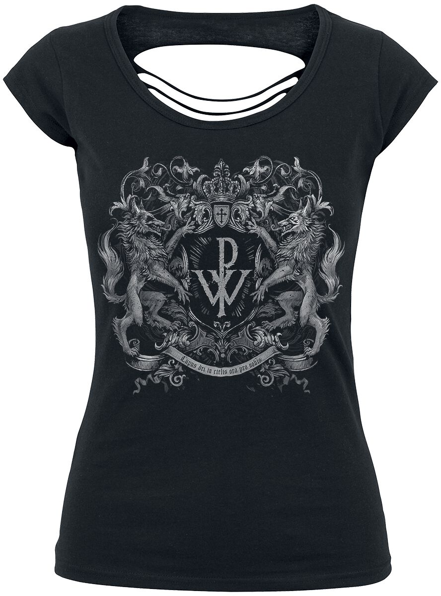 Powerwolf Crest T-Shirt schwarz in S