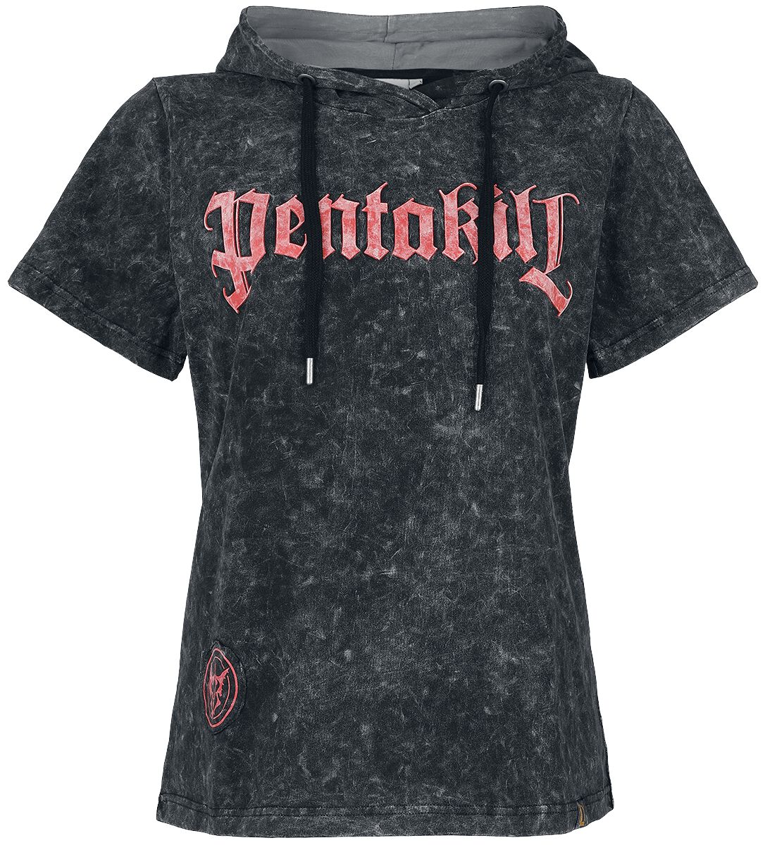 League Of Legends - Gaming T-Shirt - Pentakill - S - für Damen - Größe S - schwarz/grau  - EMP exklusives Merchandise!
