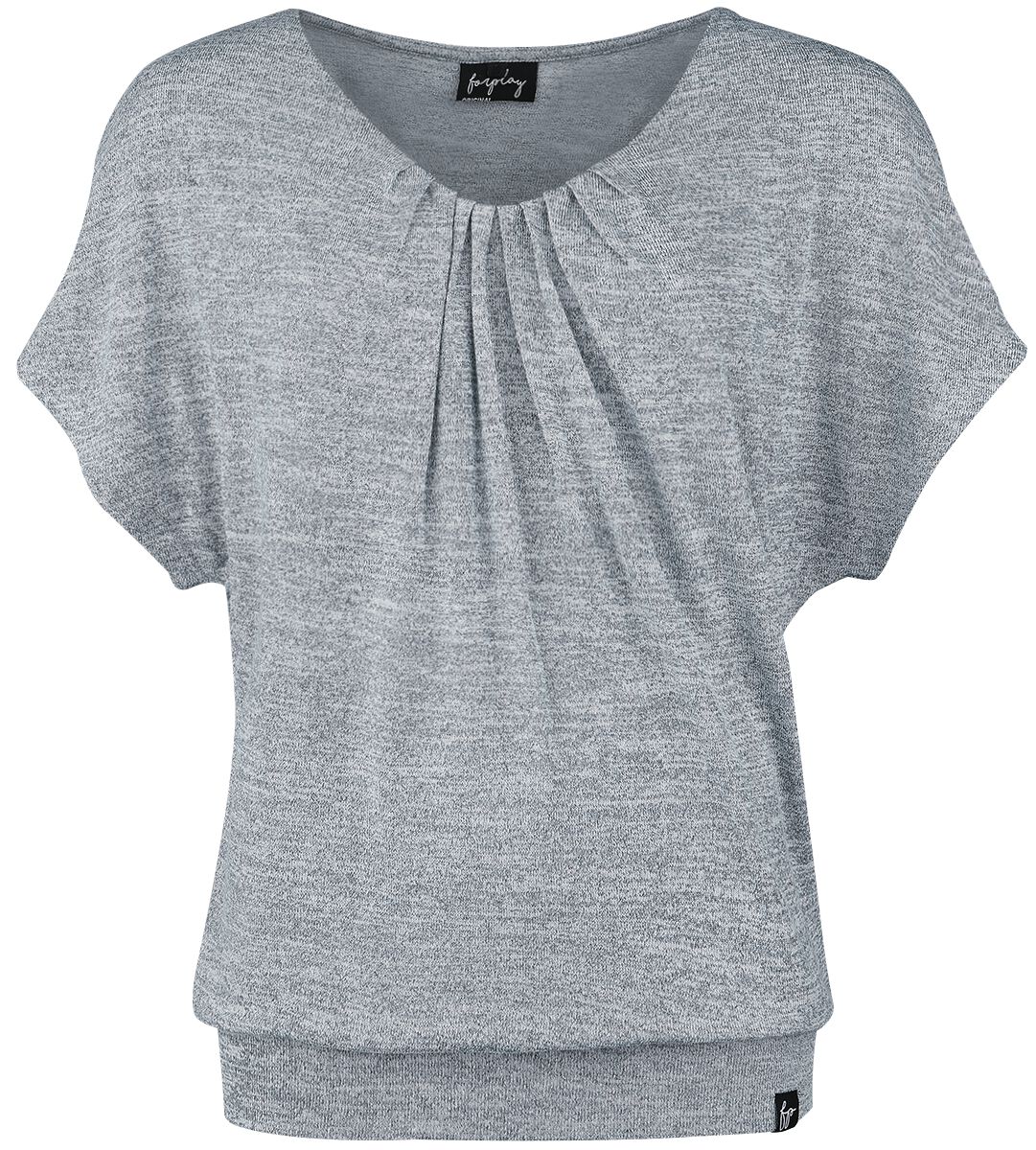 Forplay T-Shirt - Beth - S bis XXL - für Damen - Größe XXL - grau