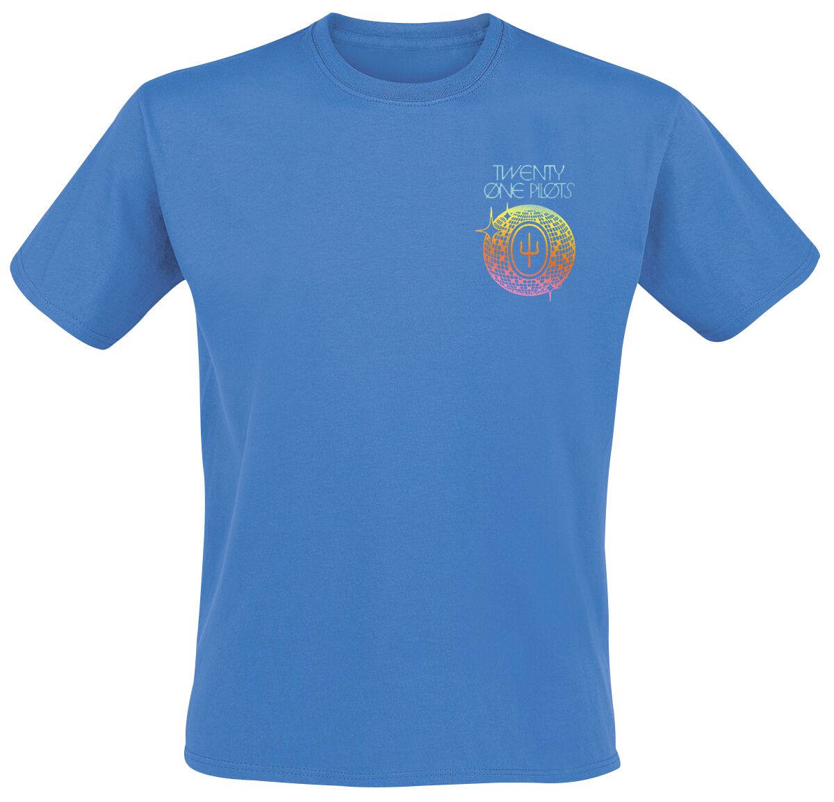 Image of Twenty One Pilots Blue Saturday T-Shirt blau