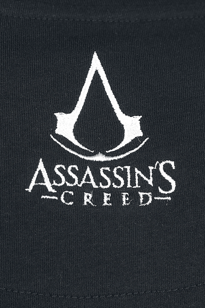 Assassin's Creed Logo Langarmshirt schwarz