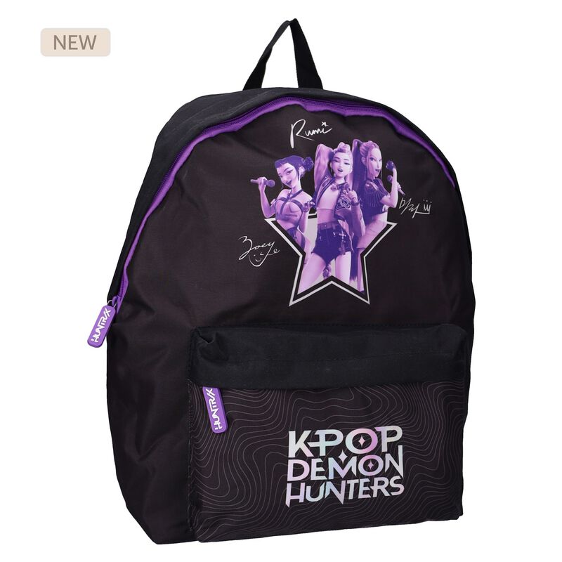 Sac à dos de KPop Demon Hunters - Shadow Beats - pour Unisexe - noir/lilas