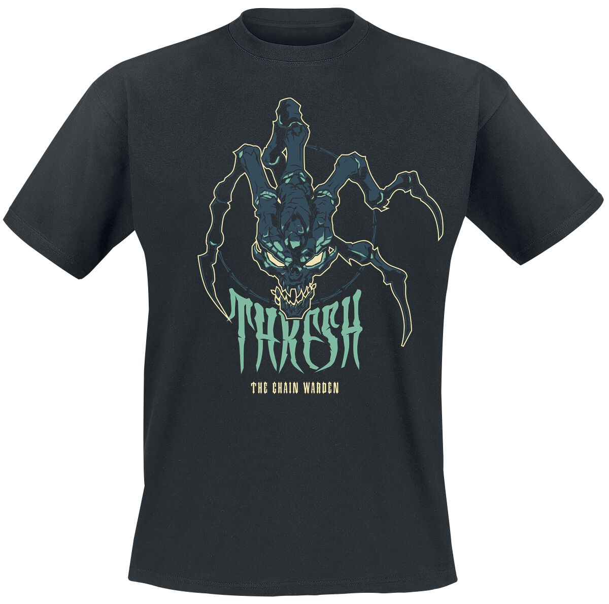 League Of Legends Thresh - The Chain Warden T-Shirt schwarz in L