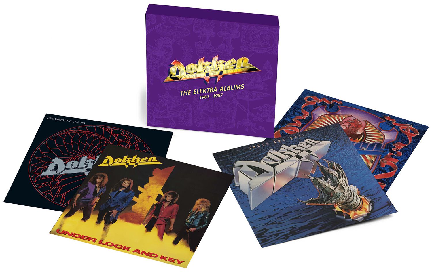 Levně Dokken The elektra albums 1983-1987 4-CD standard
