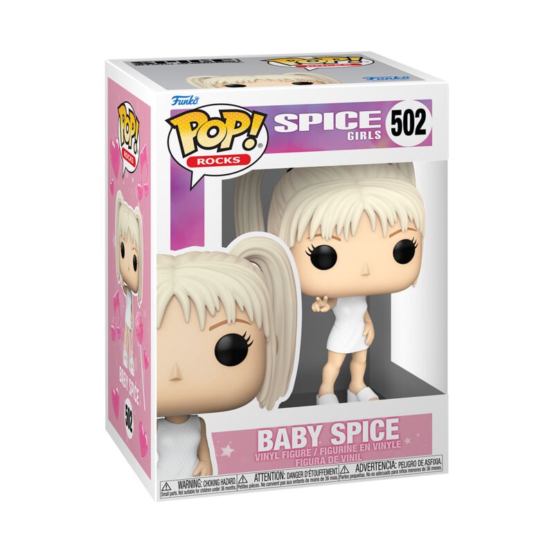 Spice Girls - Baby Spice - Pop Rocks! Vinyl Figur 502 - Funko Pop! - Funko Shop Europe