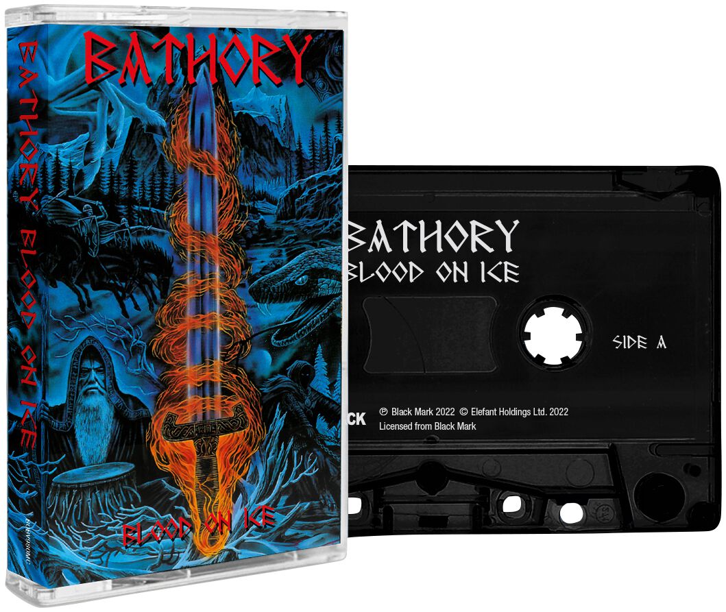 Image of Bathory Blood On Ice MC Standard