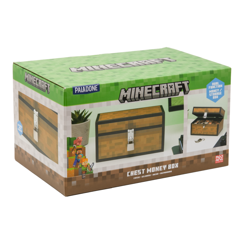 Thumbnail - Minecraft Minecraft Chest Money Box Spardose multicolor