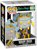 Wasp Rick Vinyl Figur 663, Rick And Morty, Funko Pop!