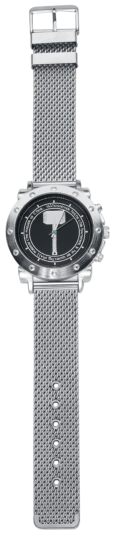 Thor Thors Hammer Armbanduhren silberfarben