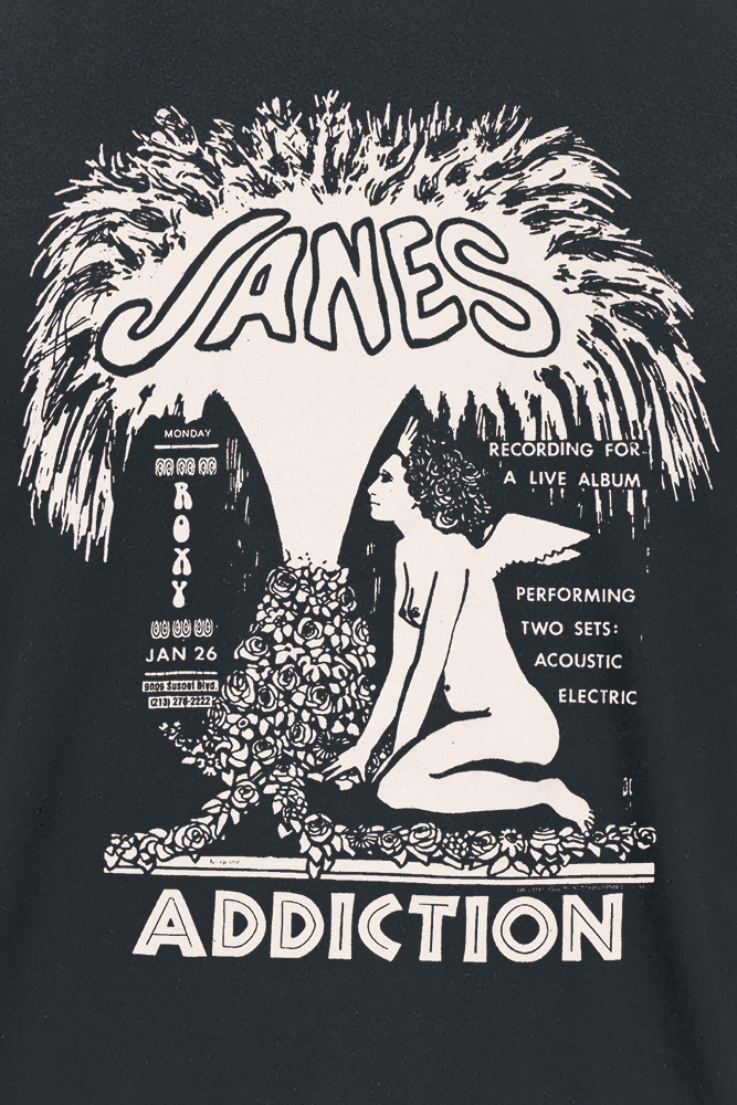 Janes Addiction Angel Fountain T-Shirt schwarz