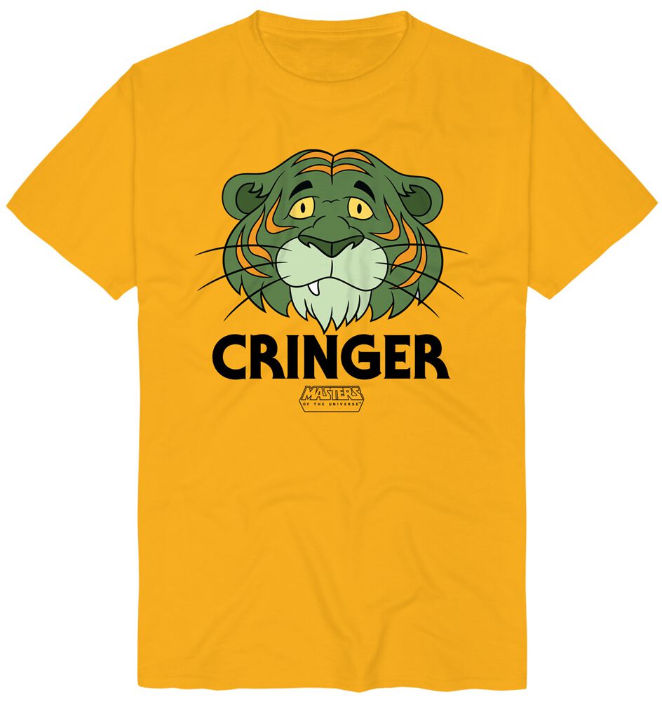 Masters Of The Universe T-Shirt - Cringer - S bis 3XL - für Männer - Größe 3XL - gelb  - Lizenzierter Fanartikel