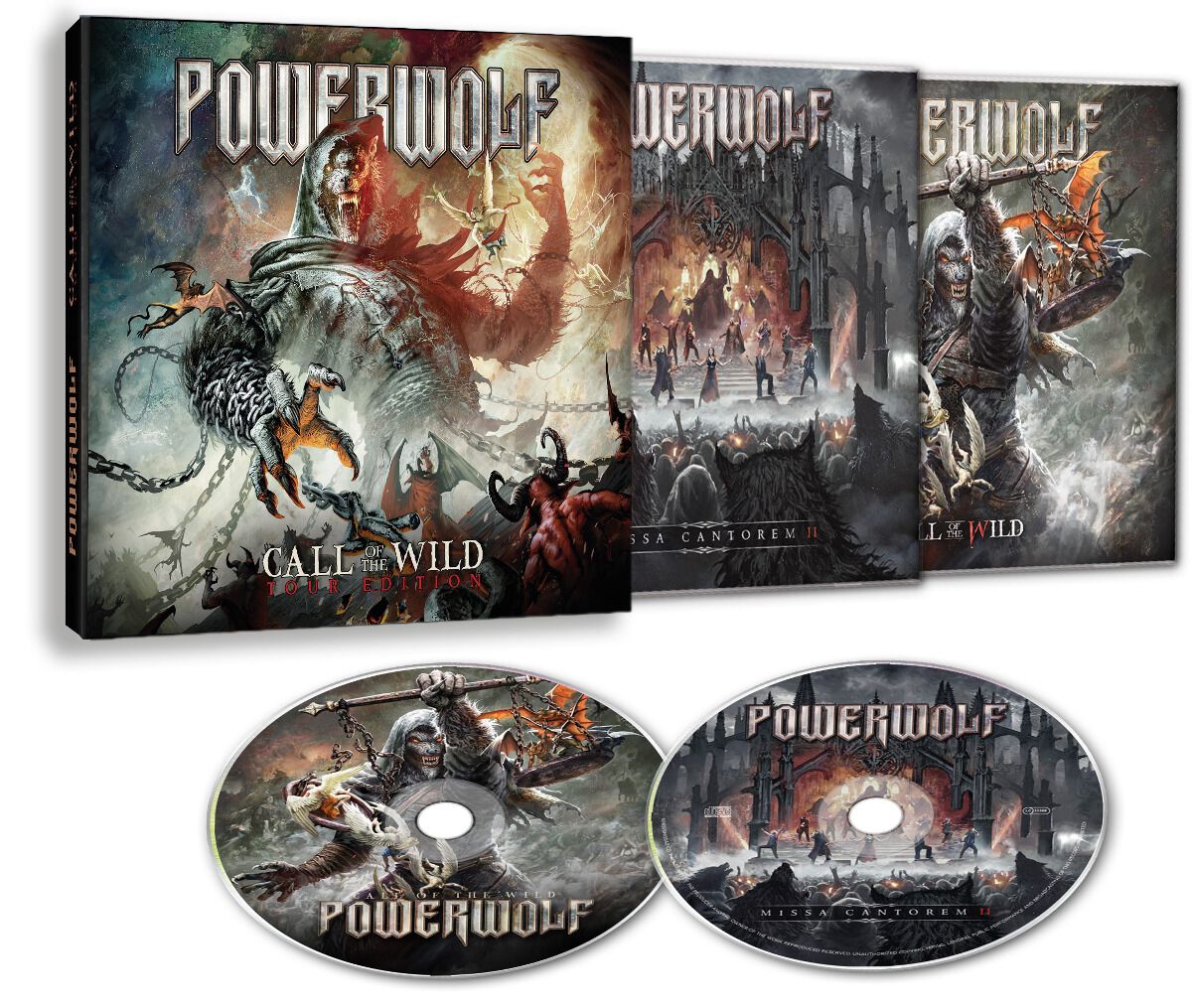 Levně Powerwolf Call Of The Wild -Tour Edition 2-CD standard