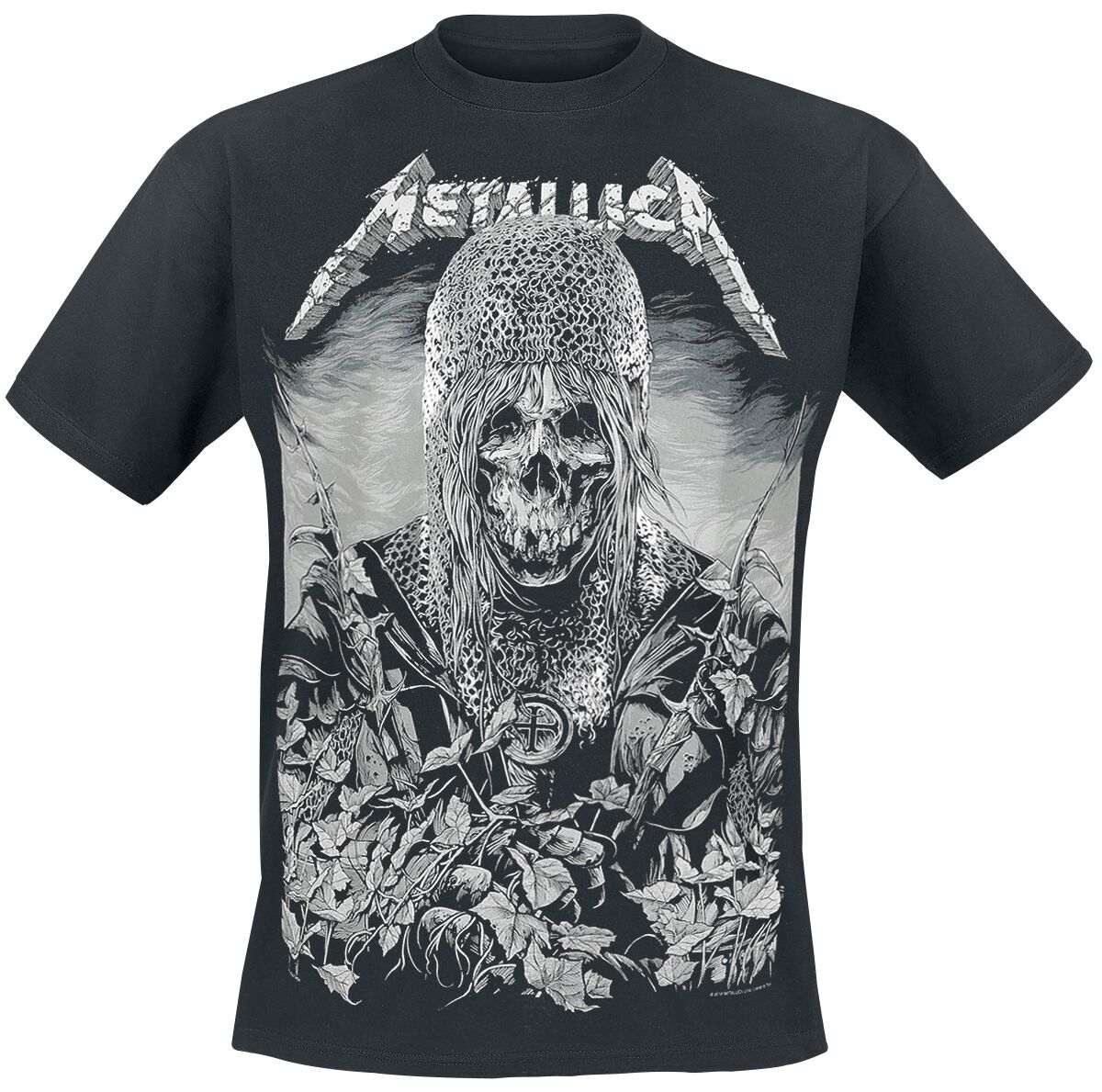 Metallica T-Shirt - Templar - S bis 3XL - für Männer - Größe L - schwarz  - Lizenziertes Merchandise!