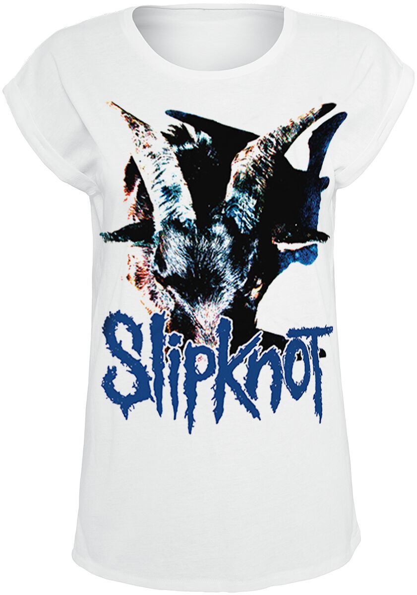 Image of Slipknot Iowa Goat Cover Girl-Shirt weiß