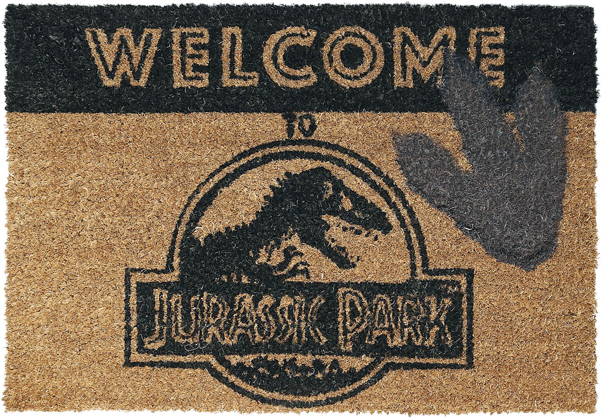 Jurassic Park Welcome Fußmatte multicolor