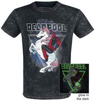 Camiseta Deadpool que brilla en la oscuridad